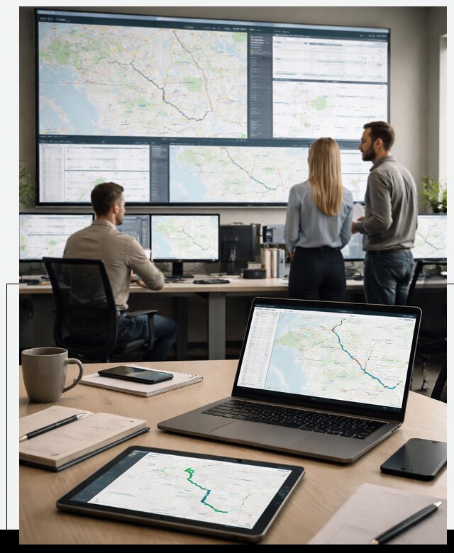 Трекинг грузов и Fleet Management, мониторинг автопарка в Сызрани