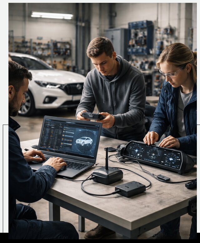 Разработка Connected Car и ПО для автопрома в Сызрани